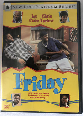 Friday DVD ice cube & Chris tucker great movie! 1999