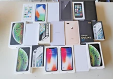 Smartphones Empty Boxes 19 pieces - Mint Condition - Various Models
