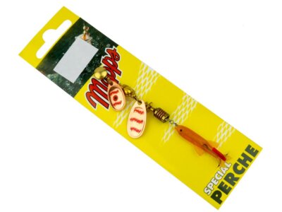 Mepps Perch Tandem Copper/Red Lure Spinner The perfect bait for perch