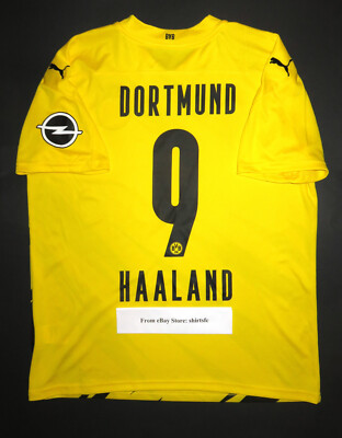 New 2020-2021 Puma Authentic Borussia Dortmund Erling Haaland