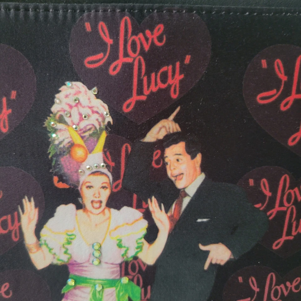 I Love Lucy Handbag Purse with Rhinestone accents - Image 2 of 4