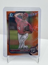 2022 1st Bowman chrome ANDRY LARA Orange Refractor /25