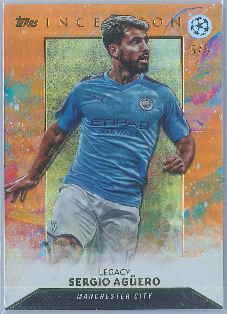 2023-24 Topps Inception UEFA Club Competitions Sergio Aguero