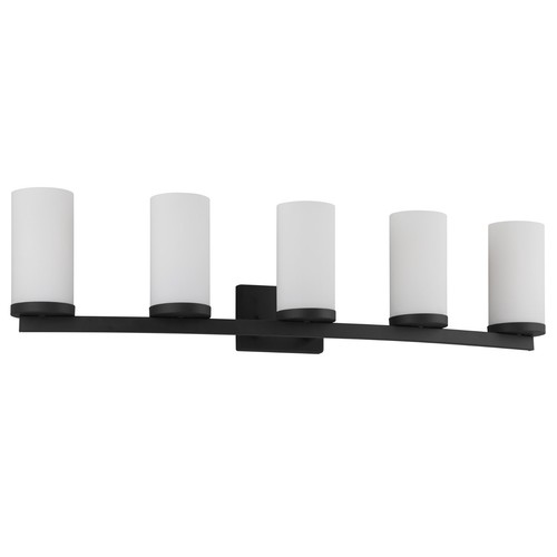 Desta Vanity Bar in Matte Black, 5-Light - Picture 9 of 9