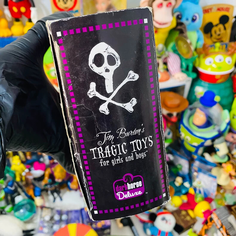 Tim Burton's Tragic Toys Vintage Toy Collectible Action Figure Set