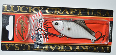 lucky craft lv-100 sinking 2 1/2'' 7/16oz or tennessee shad lipless crankbait