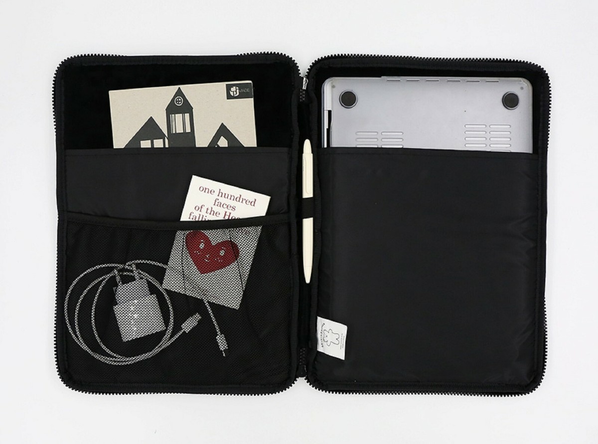 Brunch Brother Pompom Laptop Protective Sleeve Pouch Bag