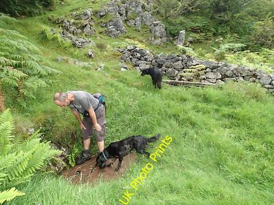 Photo 6x4 Timber Hole, Velvet Bottom Bradley Cross Caver excavation now l c2015