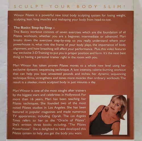 Winsor Pilates Basics Step-by-Step VHS Video Tape 30 Minutes Mari - Picture 5 of 11