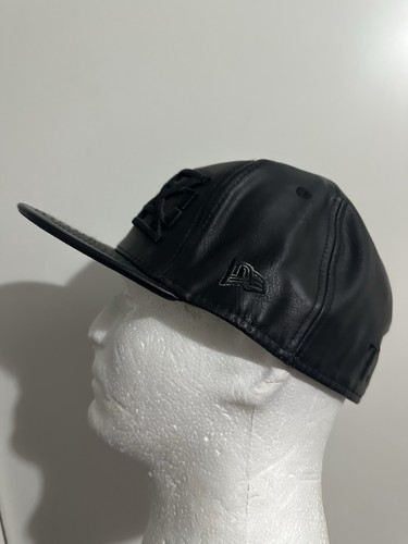 KTZ Kokon To Zai Black Faux Leather Logo Baseball Cap. RRP:£175 - Picture 5 of 12