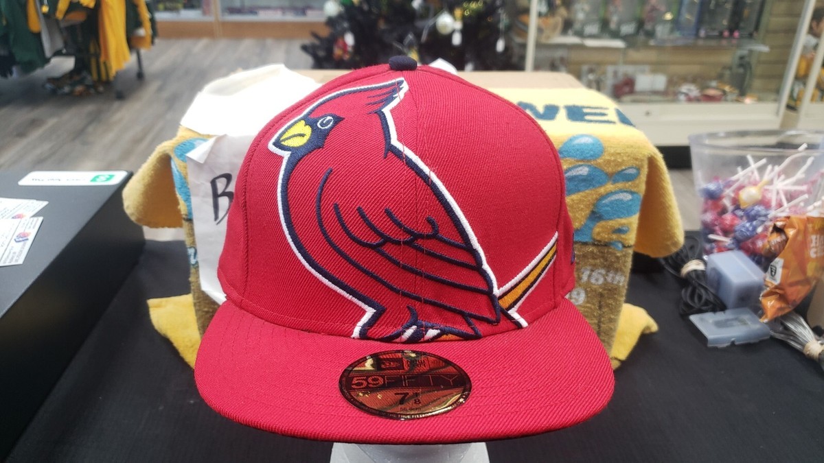 New Era Louisville Cardinals Hat Cap Red Logo Fitted L/XL