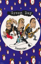 POSTER :MUSIC : GREEN DAY - INSOMNIAC -   FREE SHIPPING !  #6504