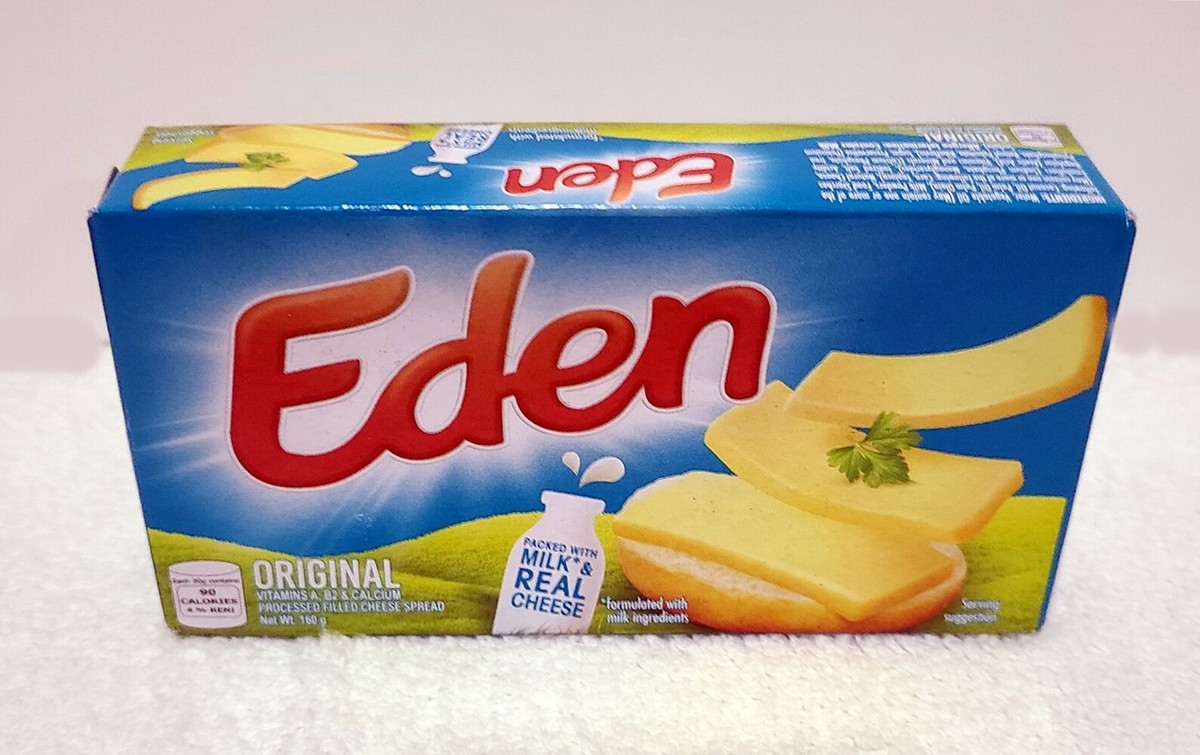 フィリピン　チーズEden Cheese 160g x 4bar 簡単！ウマい！今晩のおかず 今回の食材 エデンチーズ（eden