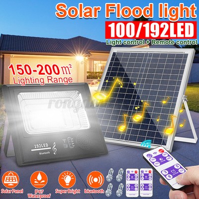 bluetooth flood light speaker