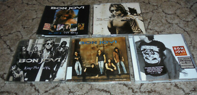 5x Single CD Bon Jovi It´s my Life Always Keep the Faith In these Arms ... üb