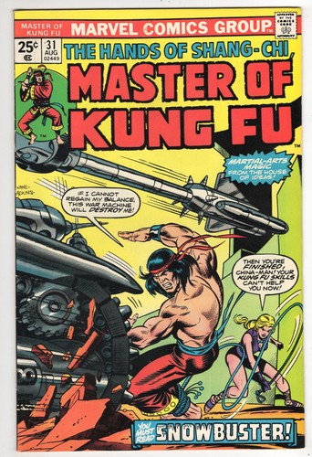 Master Of Kung Fu #31 #35 #36 #38 #39 #41 #42 #43 #44 #45 Ten Issue Discount Run - Picture 2 of 11