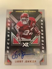 2020 Panini XR LARRY JOHNSON Acclaimed Autographs Auto 5/49
