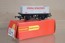 HORNBY R210 GENERAL REFRACTORIES YORK 5 PLANK WAGON 85 MINT BOXED ol