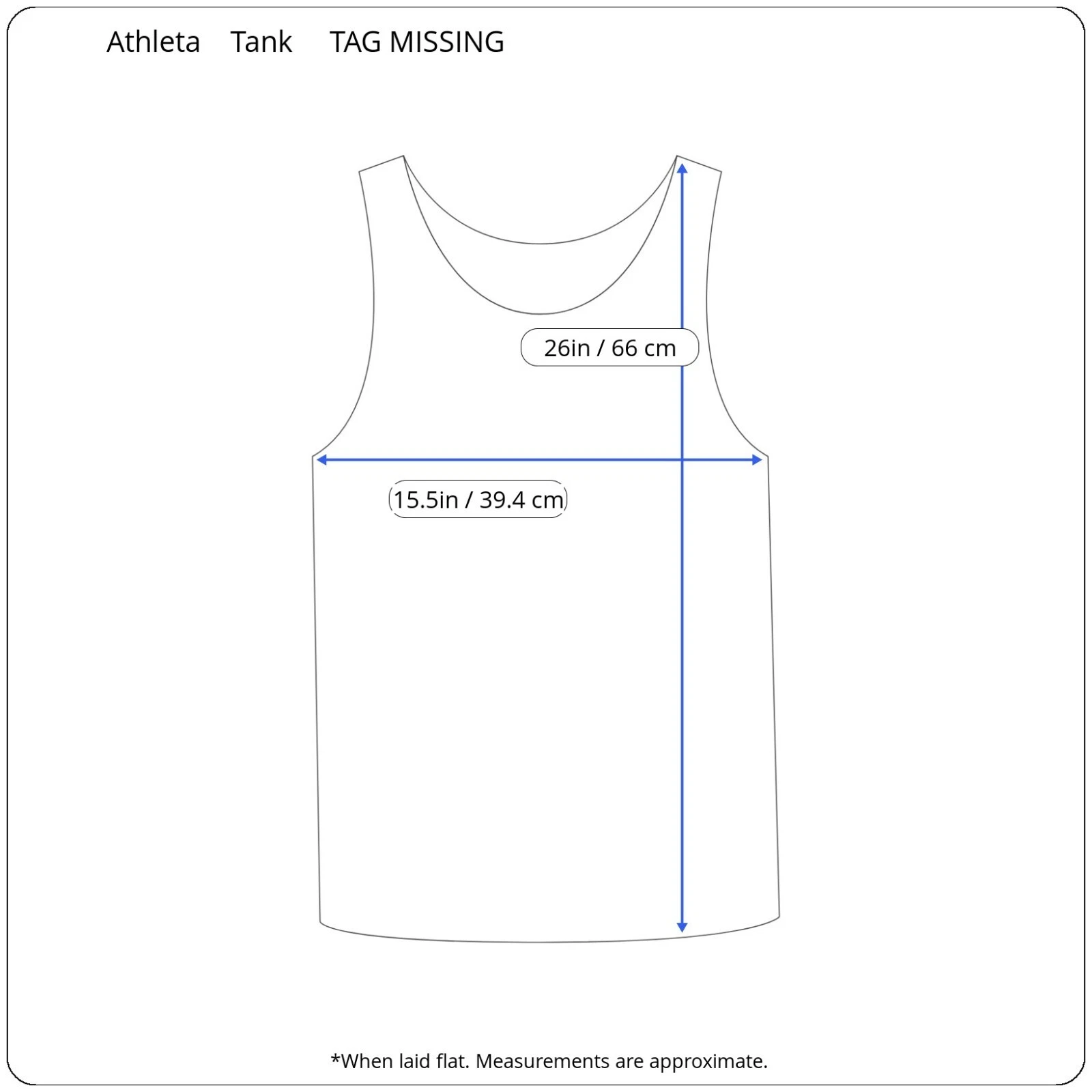 athleta athletic racerback used tank-top