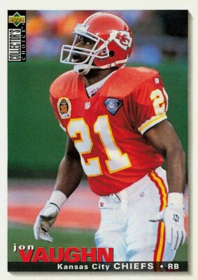 1995 Collector's Choice Jon Vaughn #201