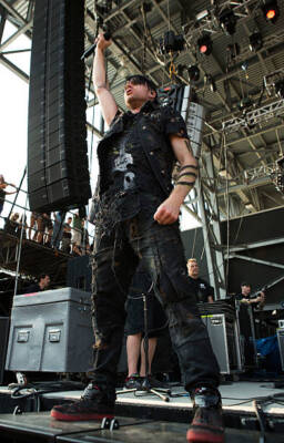 Matt Walst of Three Days Grace at 2013 Rock On The Range at Columb- Old Photo 9
