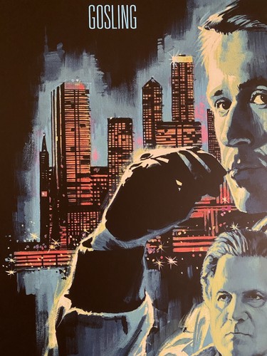 Poster film Drive 72/225 variante stampa artistica Ryan Gosling Malibu LA sdcc NYCc vintage - Foto 10 di 10