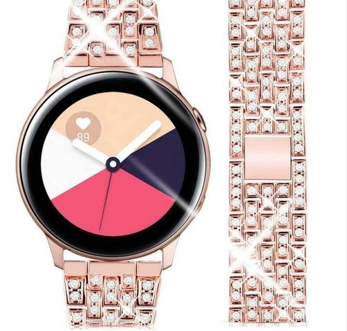 Jewelry Diamond Strap Bracelet Band For Samsung Galaxy Watch 6 5 4 Classic 5 Pro - Picture 23 of 27