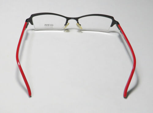 GAFAS ELEGANTES GUESS 1408 BURBLK MEDIA LLANTA DELGADAS DISEÑO OJO DE GATO DE MARCA - Imagen 5 de 11