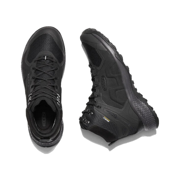 Keen Men's Men's Explore Waterproof Hiking Black/Magnet Boots | eBay