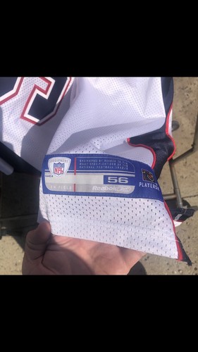 Willie McGinest New England Patriots Autographed White Style Jersey Size 56 - Picture 6 of 7