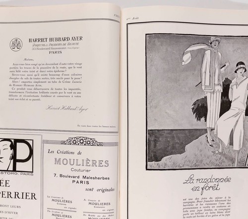 Georges Lepape MAN RAY Golf PARIS VOGUE April 1924 Lingerie AE MARTY Lanvin FIAT - Picture 13 of 15
