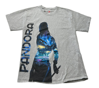 Disney Parks Pandora World Of Avatar Navi Grey T-shirt Adult Medium