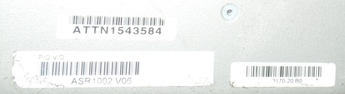 Cisco ASR1002 V06 Router mit zwei Netzteilen, für Ersatzteile/Reparatur - Bild 11 von 11