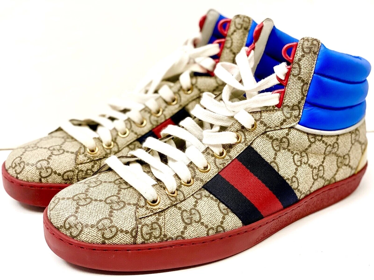 Gucci Men's Ace GG Supreme Sneakers  Gucci men shoes, Gucci ace sneakers,  Sneakers men fashion