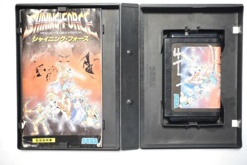 Sega Mega Drive Shining Force 1 boxed Japan MD games US Seller - Picture 2 of 3