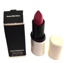 ULTIMA II Couture Lipcolor Lipstick ROSE MARIBOU NIB Vintage NOS