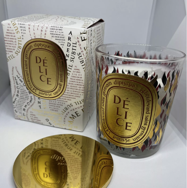 Diptyque Delice Candle 6.5fl oz Used As Pictured