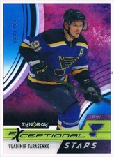 2021-22 UPPER DECK SYNERGY EXCEPTIONAL STARS BLUE VLADIMIR TARASENKO 162/299 ST.