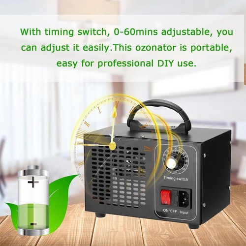 Ozongenerator Ozonisator 60000mg/h Ozon Luftreiniger Ozongerät Bausanierung Neu - Bild 5 von 15