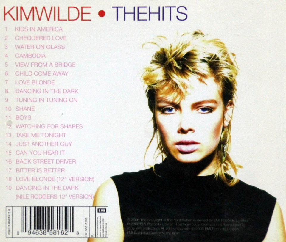 CD KIM WILDE - The Hits - Bild 2 von 2