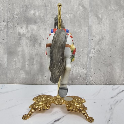 Statuina Lefton Carousel American Spirit Heartland Horse edizione limitata #1819/3500 - Foto 7 di 16