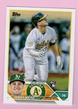 2023 Topps Series 1 Jonah Bride RC #95 Oakland Athletics