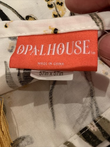 opalhouse tablecloth 57” x 57” EUC Lot Of 2 - Picture 3 of 11
