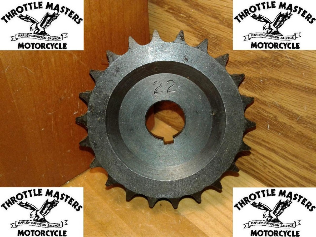22 Tooth Motor Sprocket for Harley Big Twin 1930-1954 replaces OEM