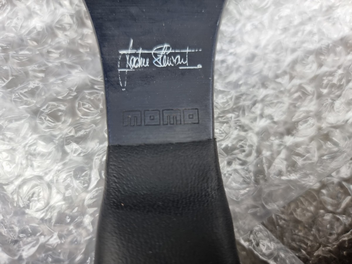 Rare vintage 1981 Jackie Stewart MOMO Signature Steering