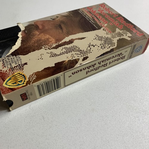 Robert Redford Jeremiah Johnson VHS Tape Western - Picture 6 of 6