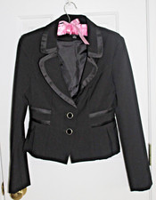 Iz Beyer Juniors Tuxedo Jacket, S