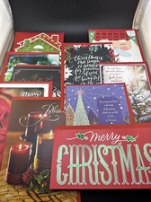 Lot Of 10 Hallmark Christmas Cards   Lot 55