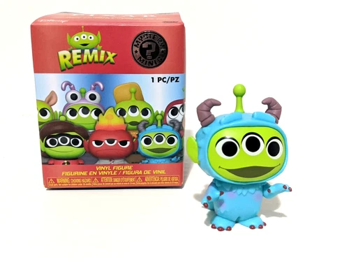 Pixar Alien Remix Sulley Monsters Inc Disney Funko Pop Mystery Minis 1/6