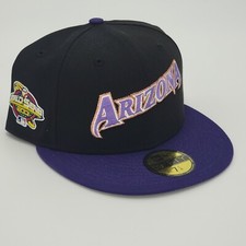 New Era 59Fifty Arizona Diamondbacks 2001 World Series Patch Jersey Hat- 7 1/4